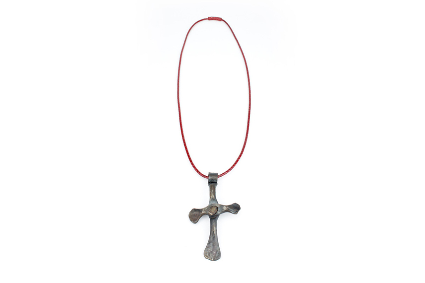 Forged iron cross necklace | BDSM Attributes